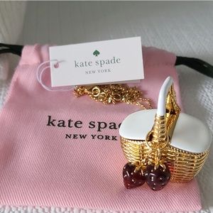 Kate Spade Berries and Basket necklace